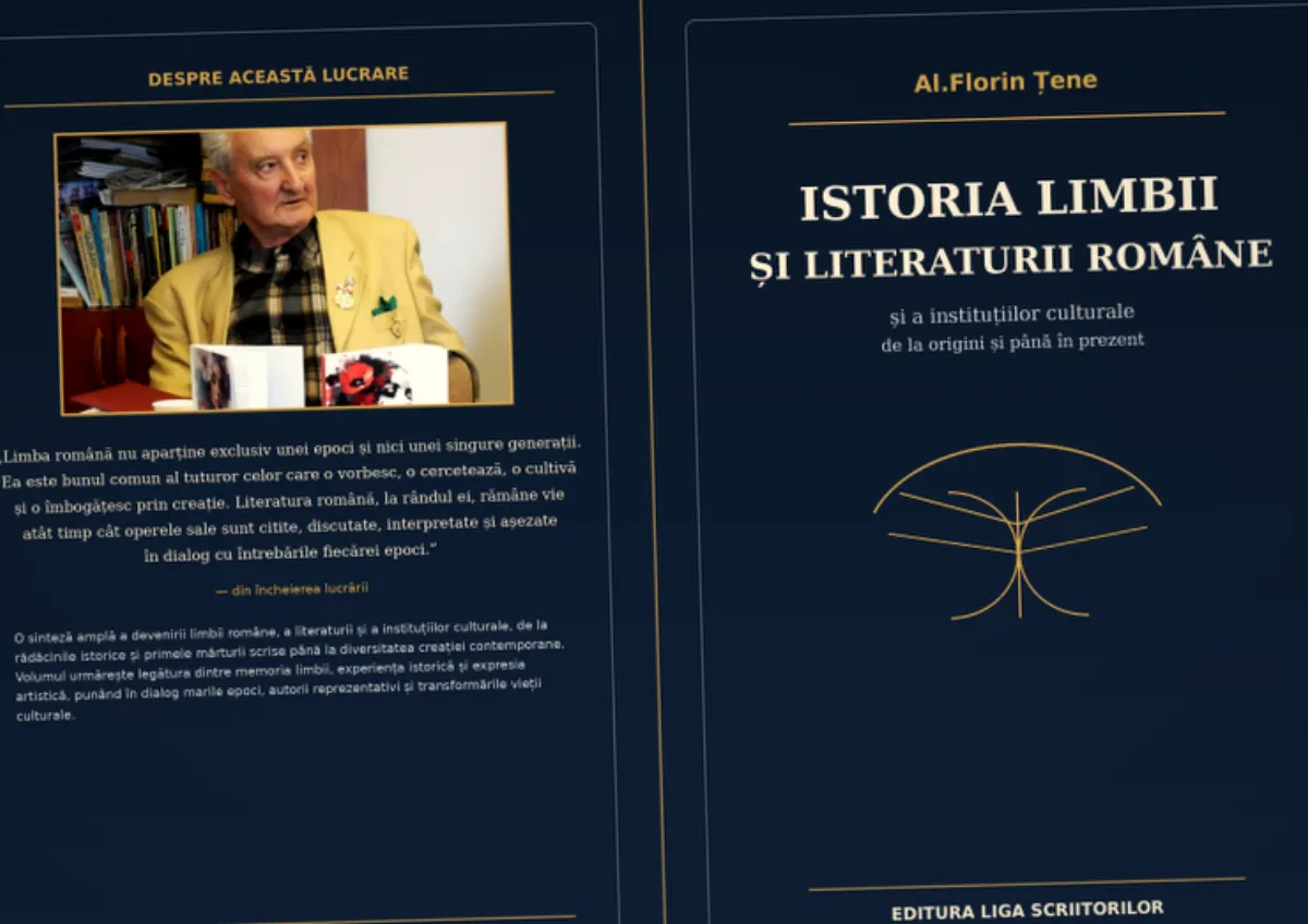 Istoria limbii române, o sinteză a conștiinței naționale