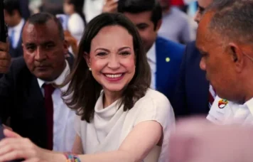 María Machado, lidera opoziției s-a întors în Venezuela după luni de exil