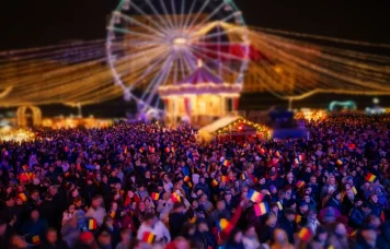Târgul de Crăciun va ocupa 20.000 de metri pătrați din Piața Constituției